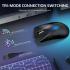 ATTACK SHARK R1 Tri-Mode Wireless Gaming Mouse Black